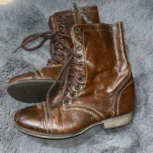 Steve Madden combat boots